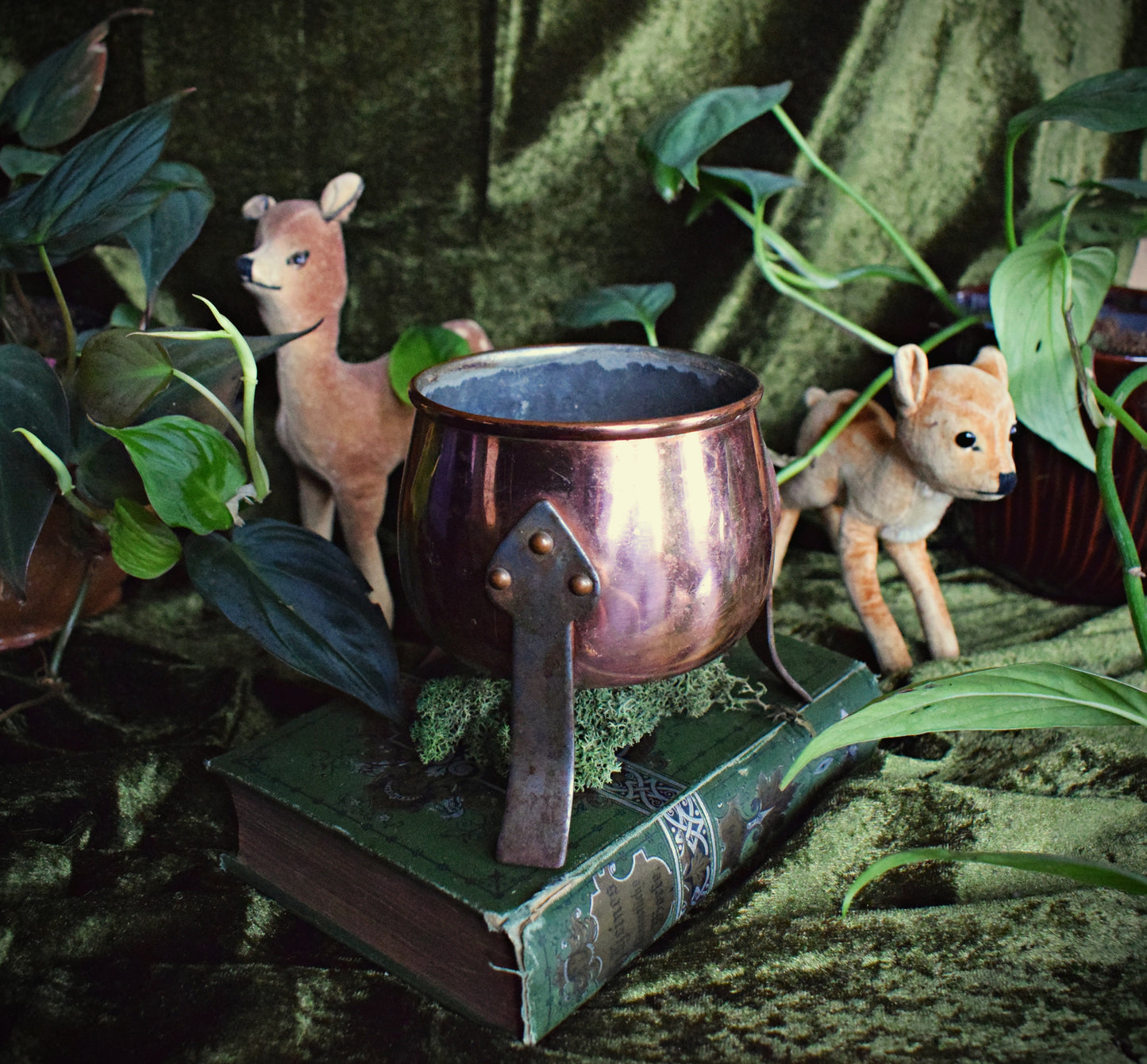 Vintage Copper Cauldron