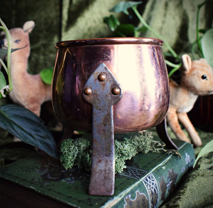 Vintage Copper Cauldron