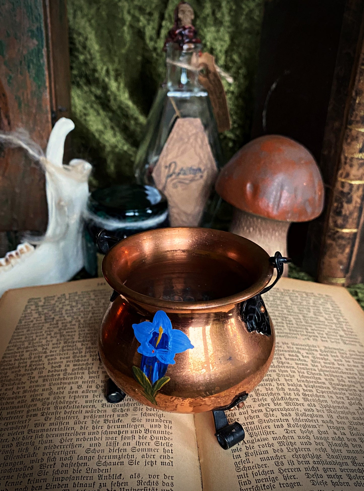 Swiss Copper Cauldron