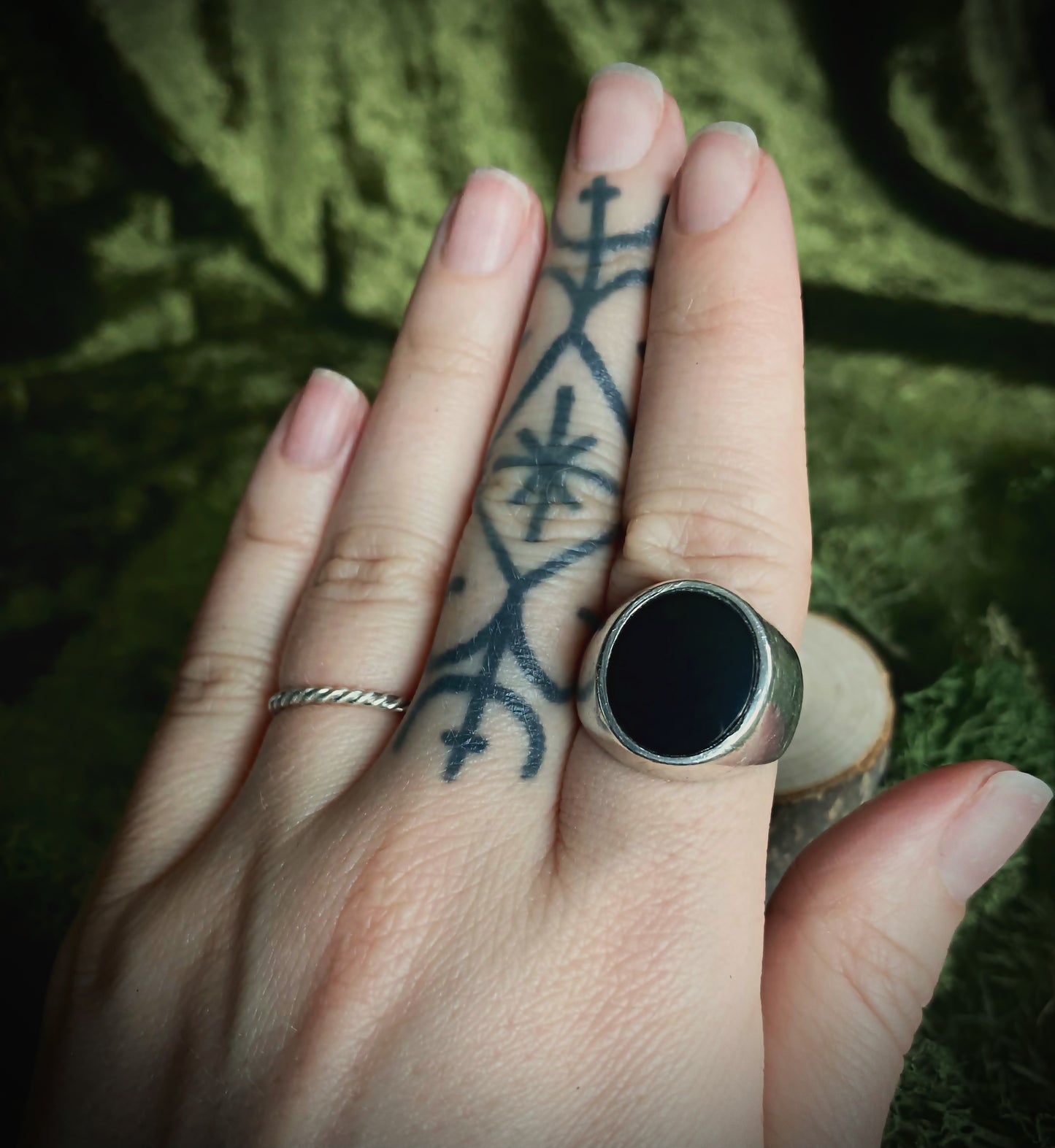 Obsidian Ring