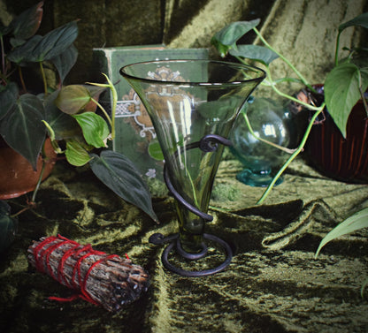 Vintage Serpent Chalice