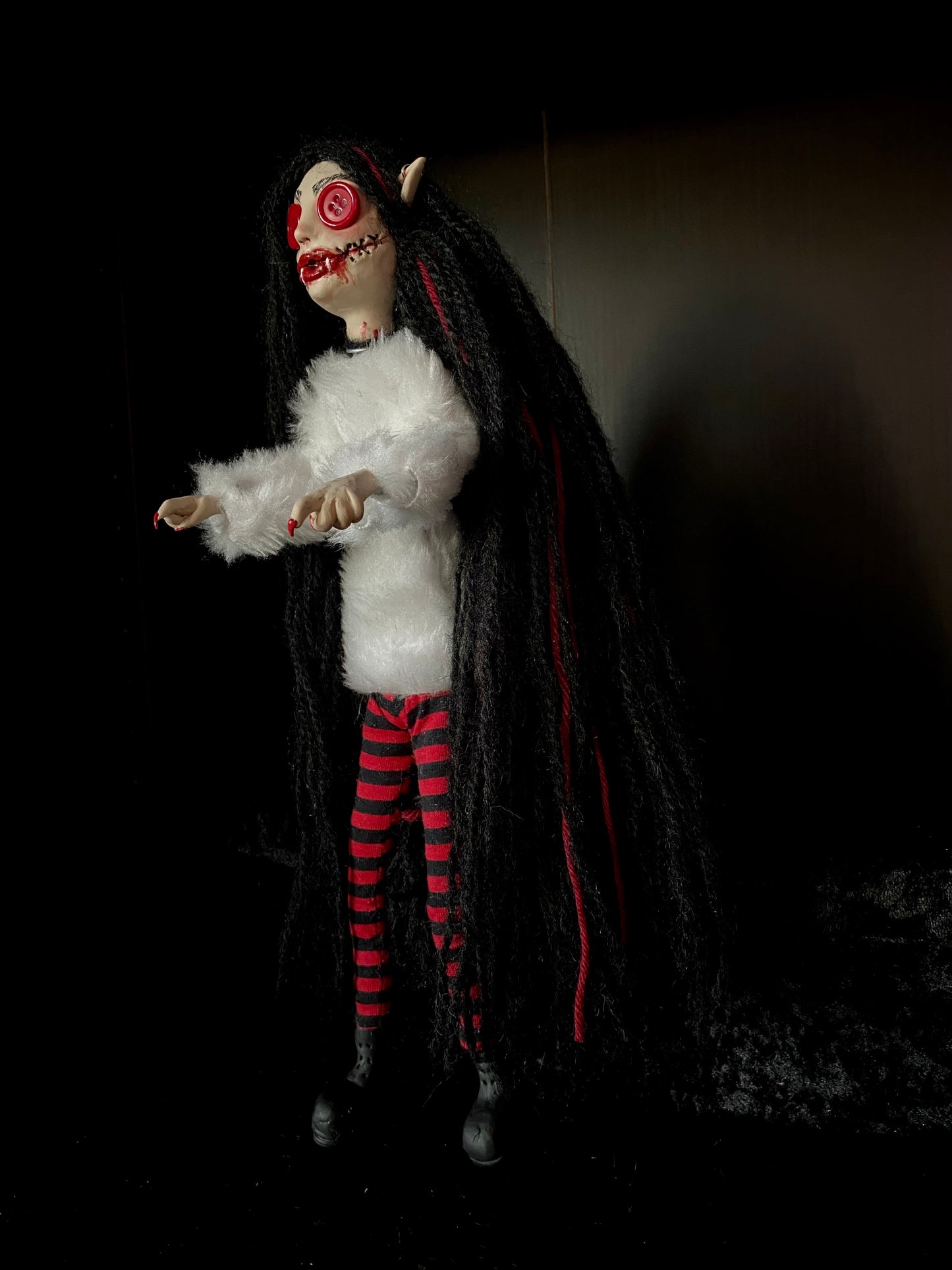 Coraline Inspired Vampire Doll